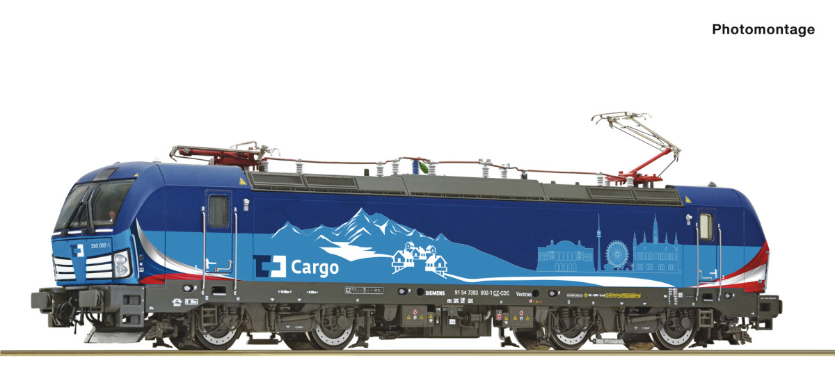 Roco H0 7510113 Elektrolokomotive 393 002-1 der CD Cargo "DCC Digital + Sound" - Neuheit 2025