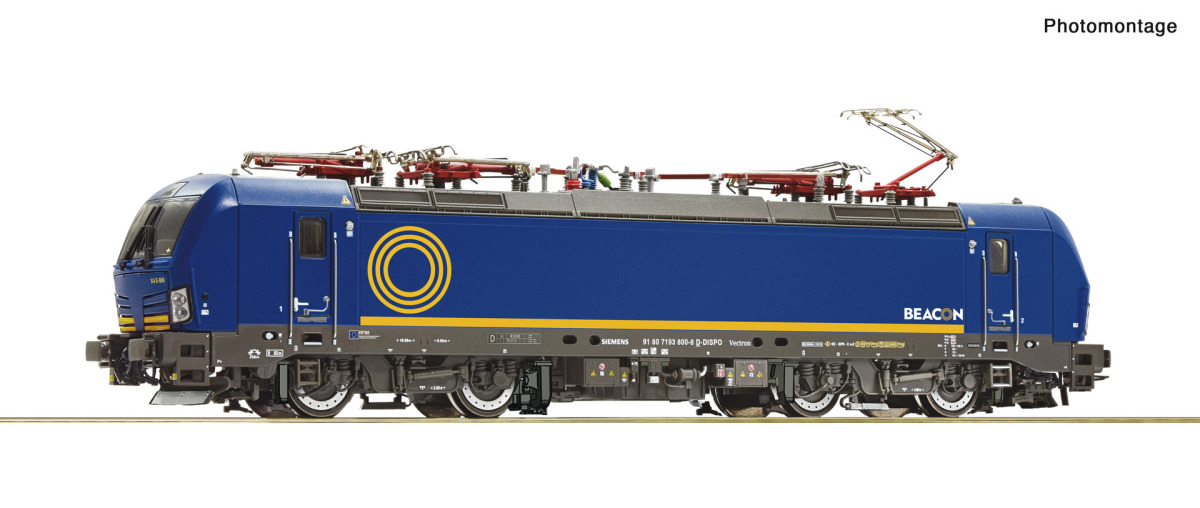 Roco H0 7510126 Elektrolokomotive 7193 800-8 der Beacon Rail "DCC Digital + Sound" - Neuheit 2025