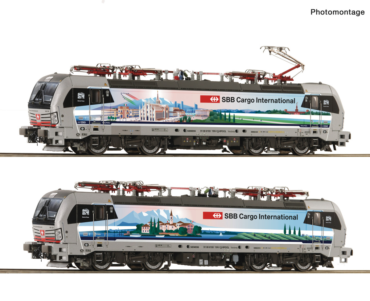 Roco H0 7520108 E-Lok BR 193 139-3 der SBB Cargo International "AC für Märklin Digital + Sound" - Winterneuheit 2025