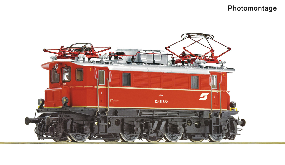 Roco H0 7520121 Elektrolokomotive 1245.522 der ÖBB "AC für Märklin Digital + Sound" - Neuheit 2025