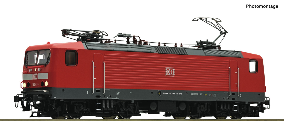 Roco H0 7520140 Elektrolokomotive 114 039-1 der DB AG "AC für Märklin Digital + Sound" - Neuheit 2025