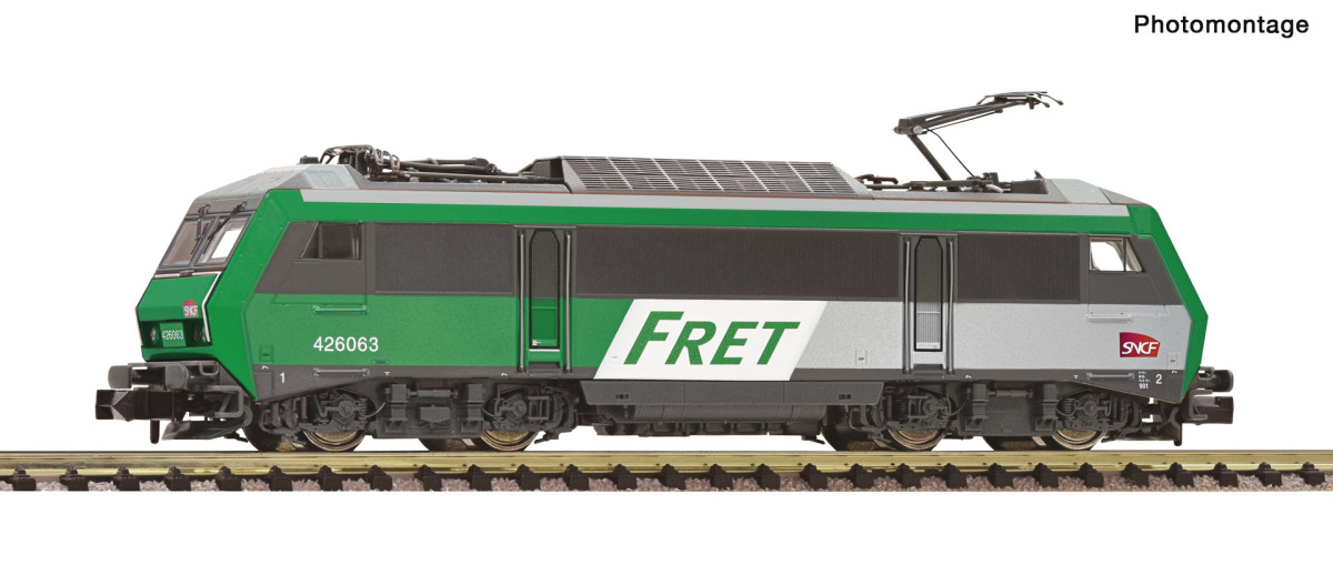 Fleischmann N 7570036 Elektrolokomotive BB 426063 „FRET“ der SNCF "DCC Digital + Sound" - Neuheit 2025