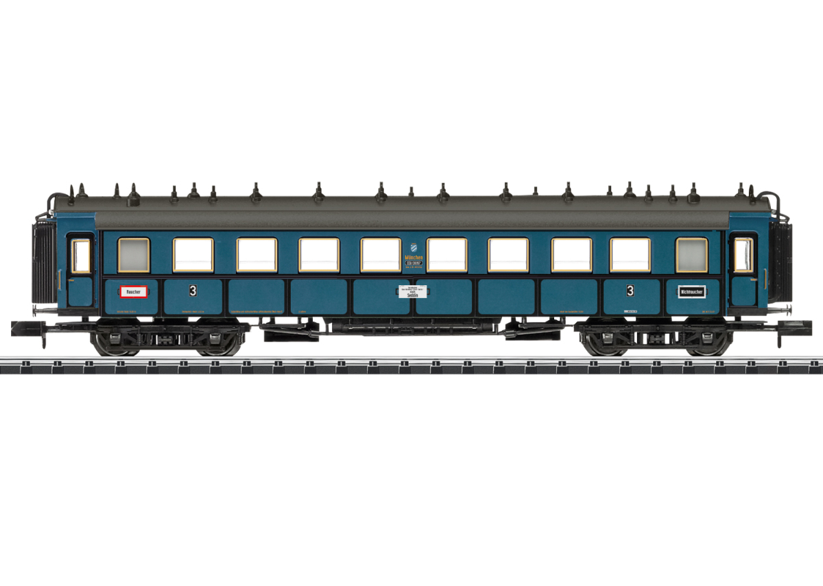 Minitrix / Trix N 15325 Schnellzugwagen 3. Klasse der DRG - Herbstneuheit 2024