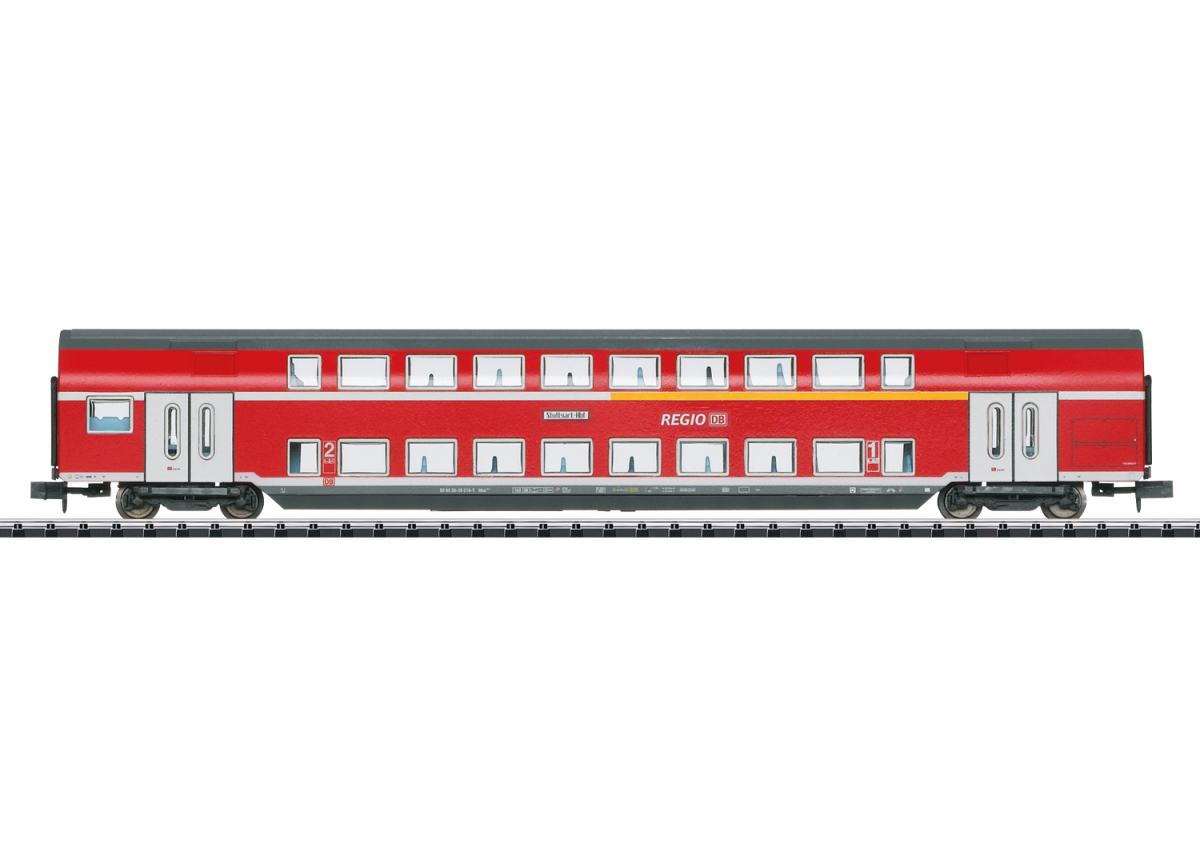 Minitrix / Trix N 18055 Doppelstockwagen 1./2. Klasse der DB AG - Neuheit 2024