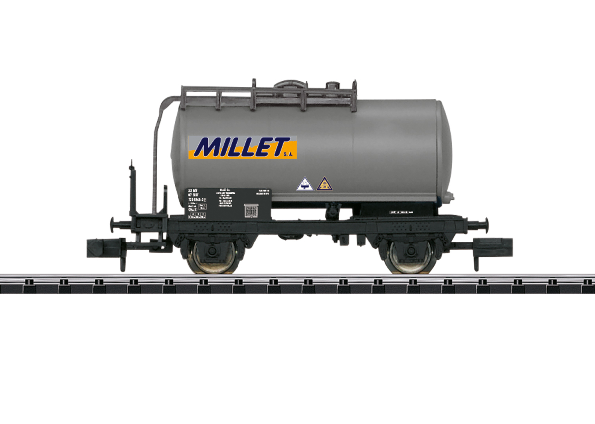Minitrix / Trix N 18098 Kesselwagen "MILLET" der SNCF - Neuheit 2024
