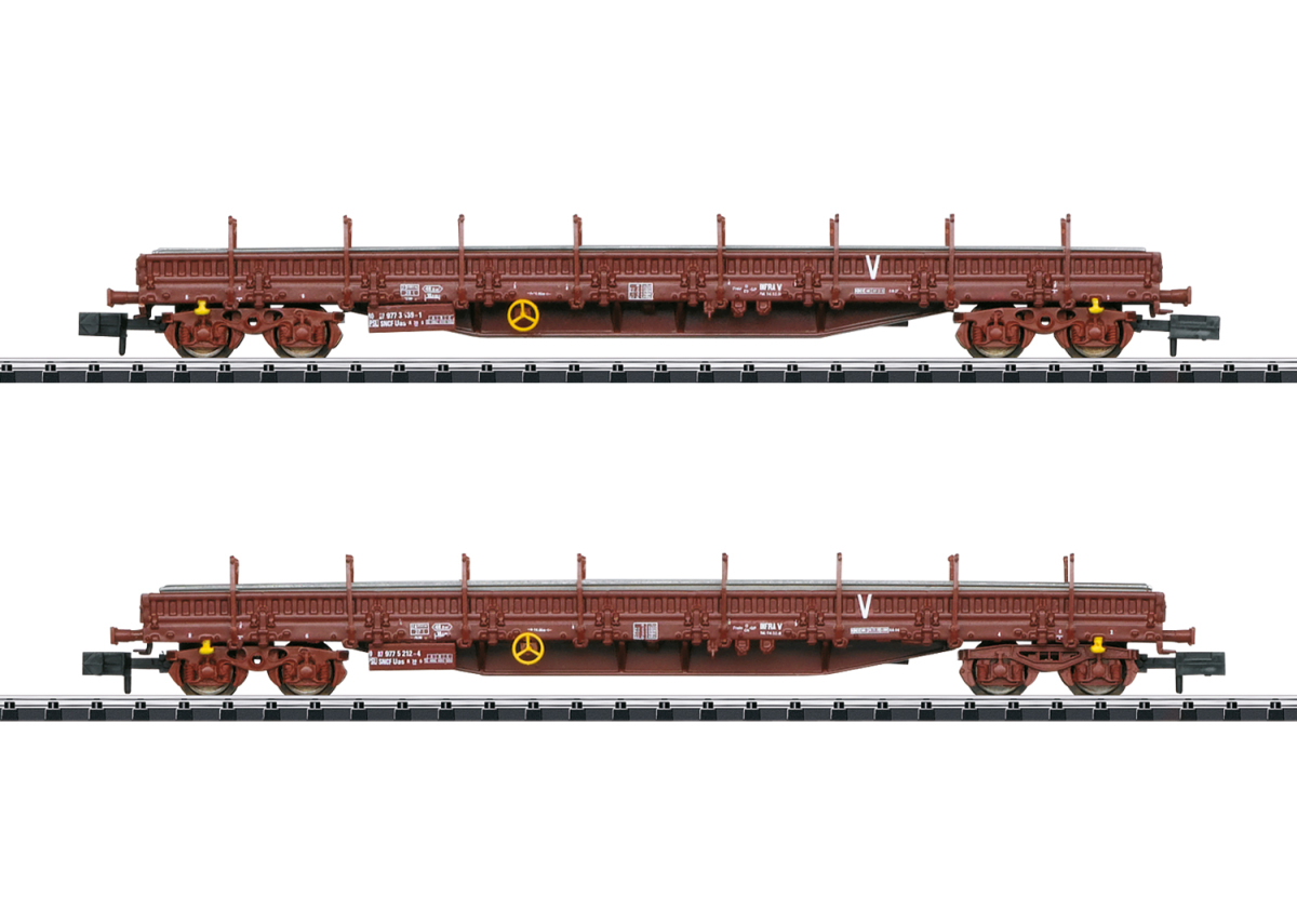 Minitrix / Trix N 18290 Güterwagen-Set "Bauzug" der SNCF/INFRA - Neuheit 2024