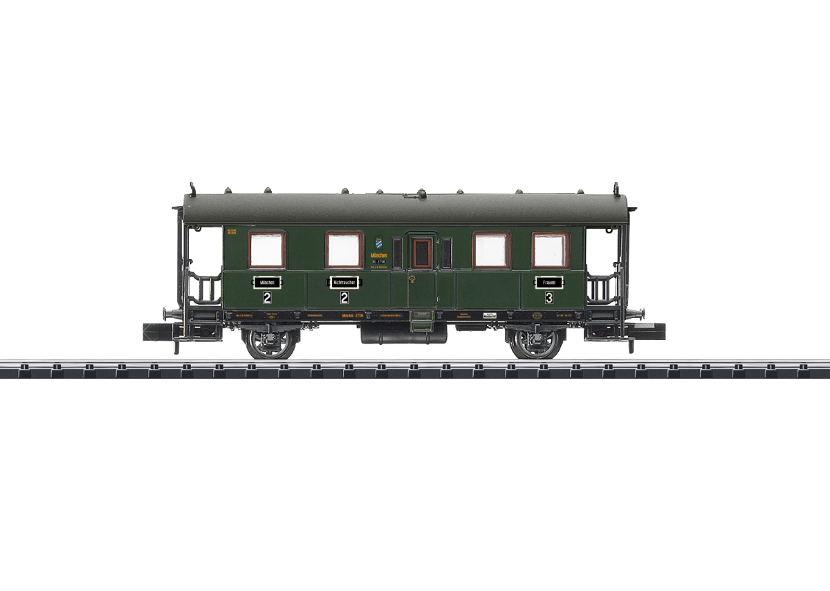 Minitrix / Trix N 18962 Personenwagen Bci der DRB GV Bayern - Sommerneuheit 2025 Minitrix / Trix N 18962 Personenwagen Bci der DRB GV Bayern - Sommerneuheit 2025