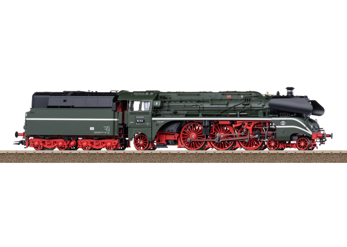 Trix H0 25029 Dampflok BR 18 134 mit Öltender der DDR "mfx / Sound / Dynamischer Dampf" - Sommerneuheit 2025 Trix H0 25029 Dampflok BR 18 134 mit Öltender der DDR "mfx / Sound / Dynamischer Dampf" - Sommerneuheit 2025