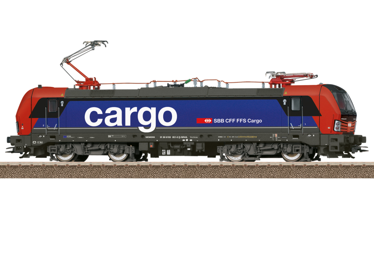 Trix H0 25210 E-Lok BR 193 Vectron der SBB Cargo "mfx + Sound" - Herbstneuheit 2024