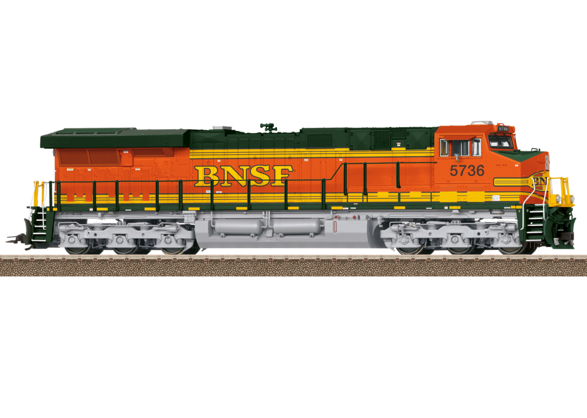 Trix H0 25447 US-Diesellok ES44AC der BNSF "mfx + Sound" - Herbstneuheit 2024