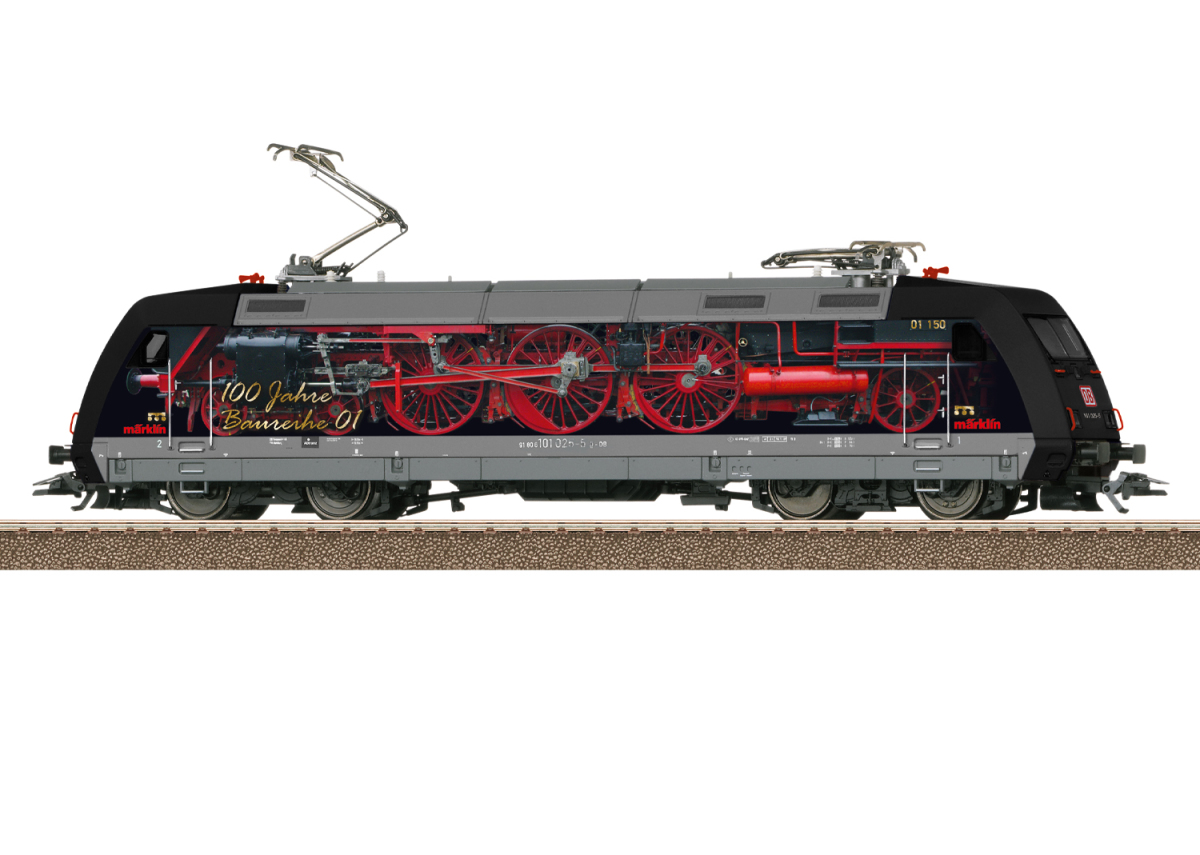 Trix H0 25479 E-Lok BR 101 "Werbelok" der DB AG "mfx / Sound" - Sommerneuheit 2025 Trix H0 25479 E-Lok BR 101 "Werbelok" der DB AG "mfx / Sound" - Sommerneuheit 2025