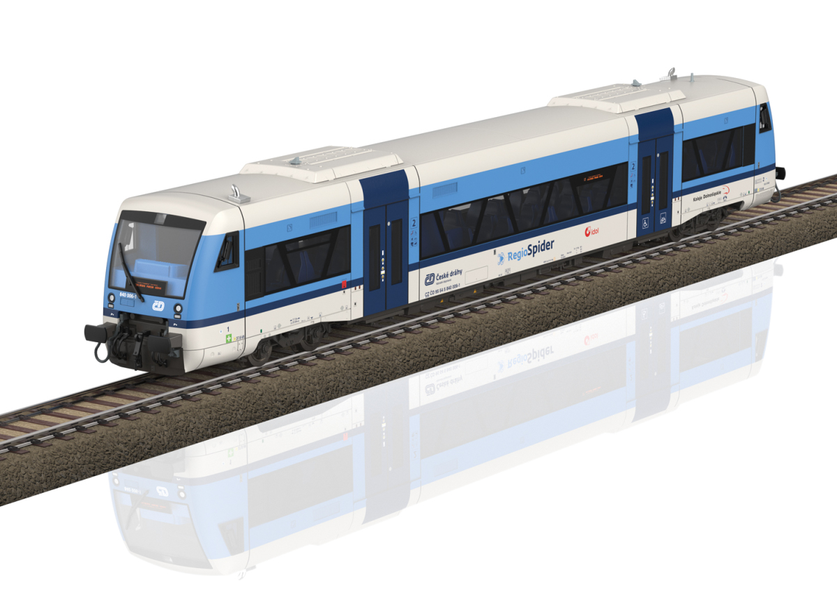 Trix H0 25967 Dieseltriebwagen BR 840 006-1 Regio Shuttle RS1 der CD "mfx / Sound / "LED-Innenbeleuchtung"" - Neuheit 2025