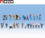 NOCH H0 16109 Figuren-XL-Set „Bei der Arbeit“ 24 Figuren 