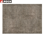 NOCH H0 56691 3D-Kartonplatte / Mauerplatte "Biberschwanz" (1m² - 66,88 €) 