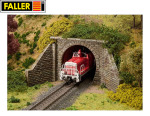 Faller H0 120558 Tunnelportal für Dampfbetrieb 1-gleisig 
