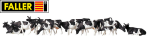 Faller Z 158050 Kühe schwarz gefleckt 