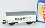 Roco H0 SoMo Gedeckter Güterwagen "Die Welt" der DB 
