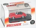 Vollmer Cars H0 1608 Porsche 356 B rot 