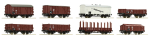 Roco H0 44003 Güterwagen-Set der DRG 8-teilig 