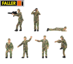 Faller Military H0 151751 Soldaten in der Ausbildung