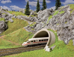 Faller H0 120562 ICE-/Straßen-Tunnelportal 2-gleisig/2-spurig