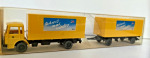 Wiking 1:87 26551 MAN Koffer Lastzug DP A825