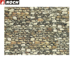 NOCH H0/TT 57710 Mauerplatte "Dolomit" 64 x 15 cm (1 m² - 50,94 €) 