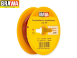 Brawa 3215 Bandkabel 0,25mm² zweiadrig 5m-Ring rot/braun (1m - 1,30 €) 