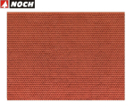 NOCH H0 56690 3D-Kartonplatte / Mauerplatte "Biberschwanz" (1m² - 66,88 €) 