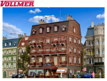 Vollmer H0 43782 City-Hotel mit LED-Beleuchtung 