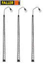 Faller H0 180109 LED-Gittermast-Bogenleuchte (3 Stück) 