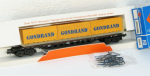Roco H0 4363 Containertragen Ssz-y 716 "Gonrad" der DB "AC Achsen" 