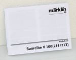Märklin H0 Beschreibung/Anleitung Diesellok V100 (BR 211/212) 