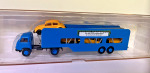 Brekina 1:87 018092 Borgward B655 Transporter mit 4x VW Käfer A963