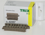 Trix H0 62207-S C-Gleis gebogen R2 = 437,5 mm / 7,5° (6 Stück) 