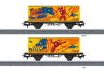 Märklin H0 44829 Containerwagen "The Flash" mit Spielfigur 