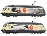 Roco H0 70678 E-Lok Re 460 "175 Jahre Schweizer Bahnen" DCC + Sound 