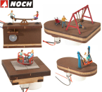 NOCH H0 13400-S micro-motion Spielplatz mit 4 Geräten 