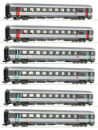 Roco H0 74536-S 6-teiliges Corail-Wagenset der SNCF 1:87