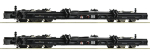 Roco H0e 6640002 Schmalspur-Rollwagen-Set der DR / DDR