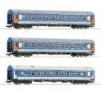 Roco H0 74188 Wagen-Set D 374 / 375 Vindobona / Hungaria der MAV 