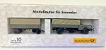 Brekina 1:87 Serie 10 Büssing 8000 Lastzug Deutsche Post A990
