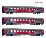 Roco H0 6200025 3-tlg. Set 1: Corailwagen der SNCF - Winterneuheit 2025