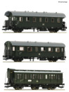 Roco H0 6200131 3-tlg. Set 2: Nebenbahnzug der DR - Neuheit 2025