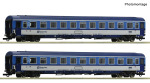 Roco H0 6200157 2-tlg. Set: Eurofima-Wagen der CD - Neuheit 2025