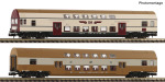 Fleischmann N 6260074 2-tlg. Set 1: Doppelstockwagen der DR - Neuheit 2025