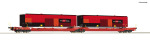 Roco H0 6600033 Doppeltaschen-Gelenkwagen T3000e der  ÖBB/RCW - Neuheit 2024