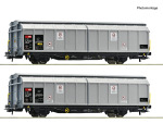 Roco H0 6600110 2-tlg. Set: Schiebewandwagen der SBB Cargo - Neuheit 2025