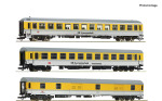 Roco H0 74013 3-tlg. Set: „DB Systemtechnik“ der DB AG - Neuheit 2025