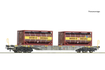 Roco H0 77346 Containertragwagen der  SBB - Neuheit 2024